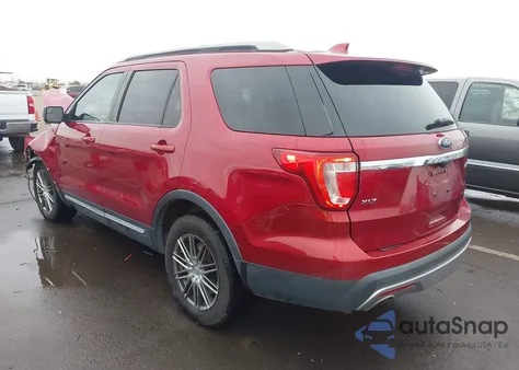 2017 Ford Explorer Xlt z USA, uszkodzony, nr VIN 1FM5K7D87HGA99892